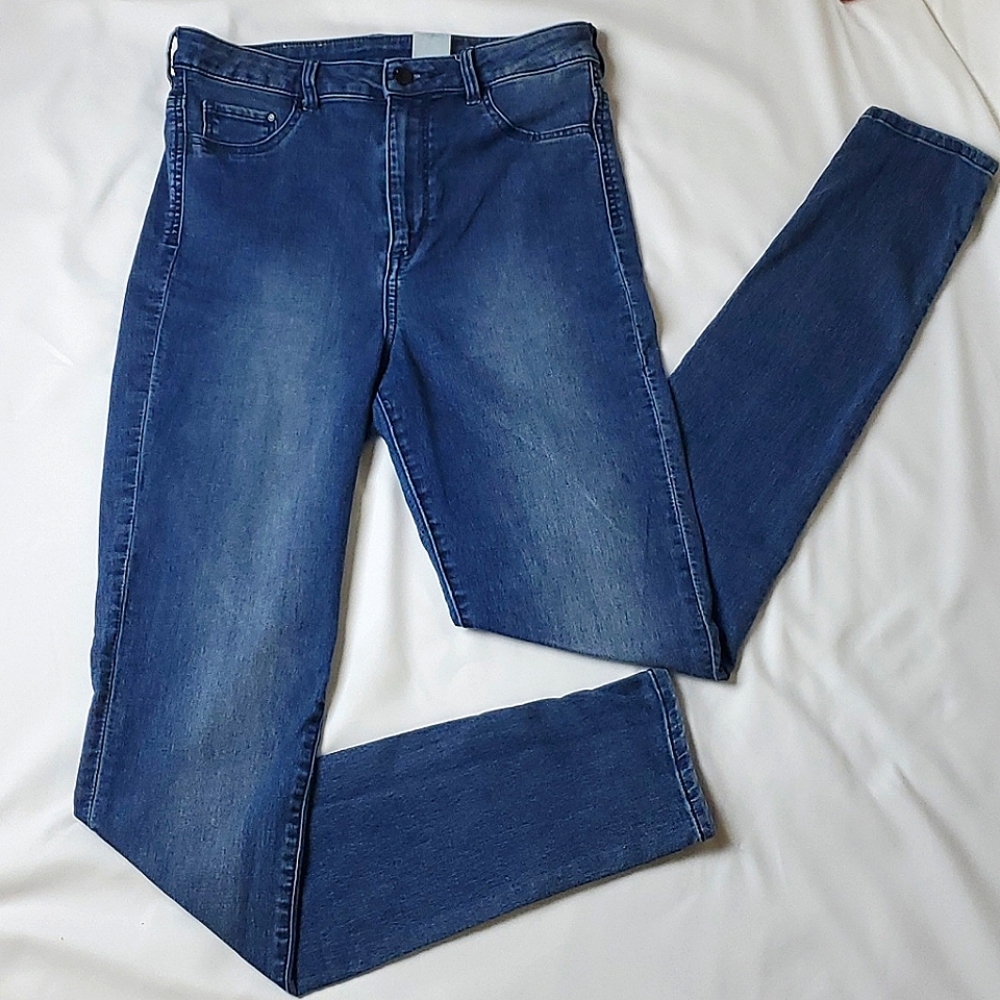 Super skinny high waist jeggings